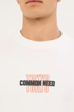 Toshi Heavyweight Boxy Tee White