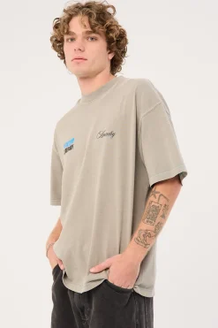 Total Anarchy Box Fit Oversize Short Tee Fog