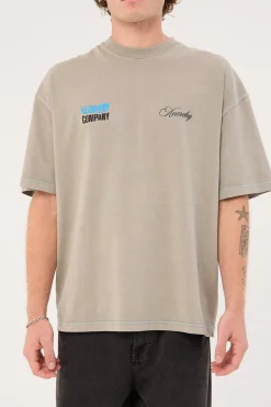 Total Anarchy Box Fit Oversize Short Tee Fog