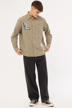 Total Confusion Long Sleeve Shirt Green