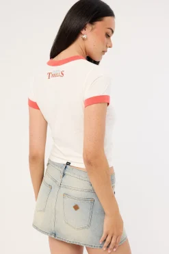 Touch The Sky Boy Tee Dirty White