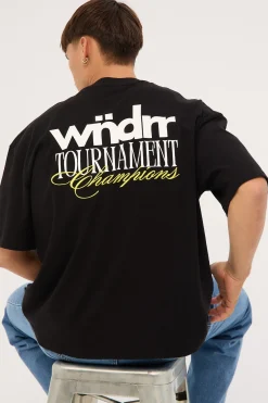 Tournament Heavy Weight Tee Black