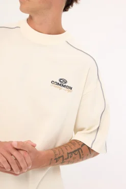 Trackside Heavyweight Easy Tee Cloud White