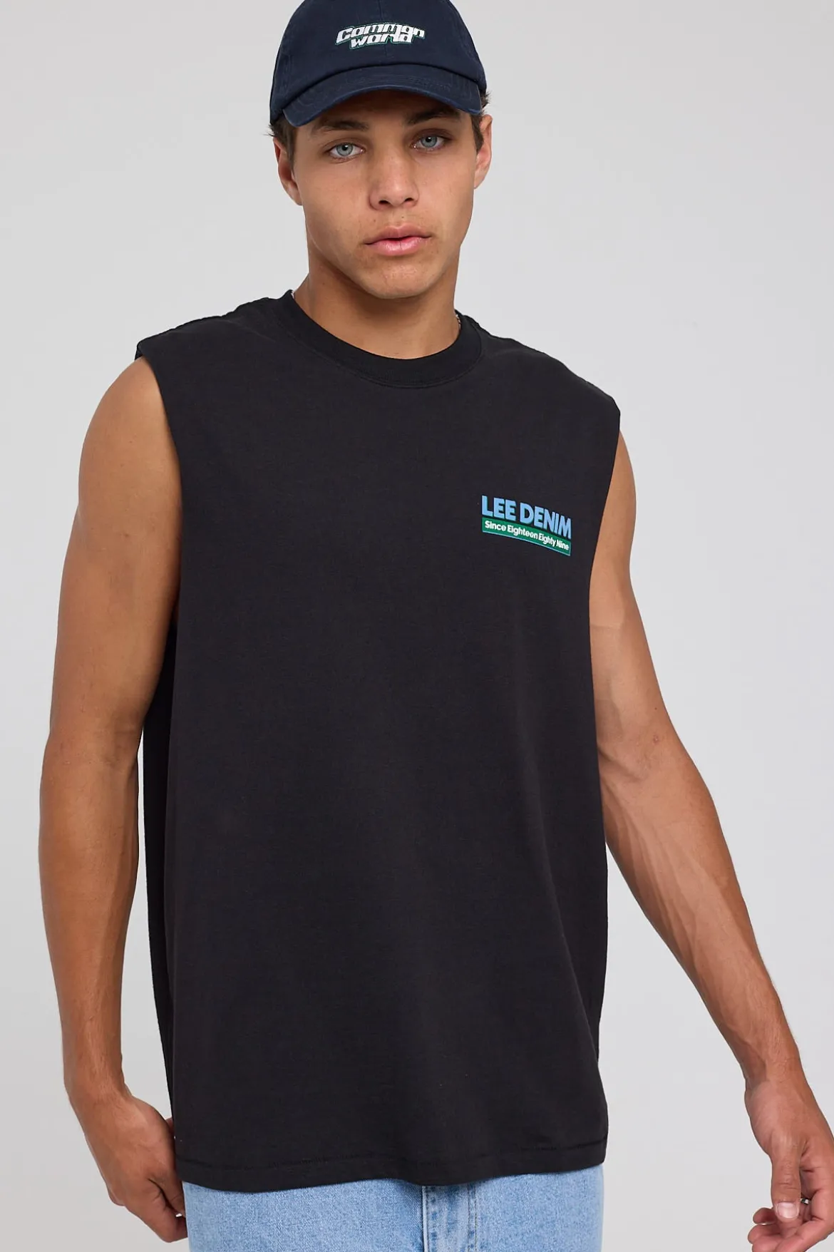 Trade Muscle Tee Black