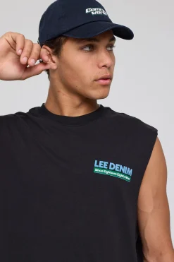 Trade Muscle Tee Black