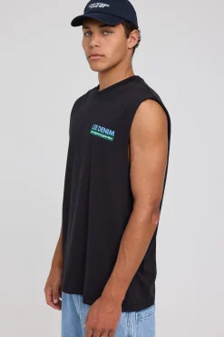 Trade Muscle Tee Black