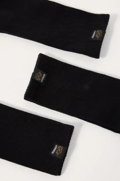 Tread Sock 3 Pack Black
