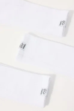 Tread Sock 3 Pack White