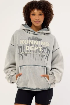 Tribal Dept Hoodie Concrete