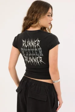 Tribe Nano Tee Washed Black