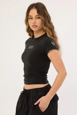 Tribe Nano Tee Washed Black