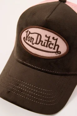 Trucker Hat Brown/Pink