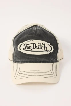 Trucker Hat Ecru/Black