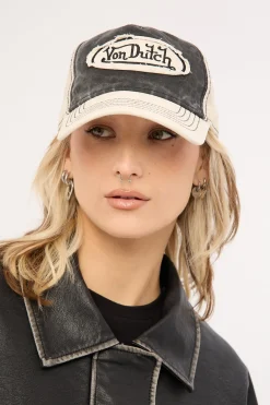 Trucker Hat Ecru/Black