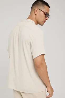 Truth Resort Collar Shirt Oatmeal