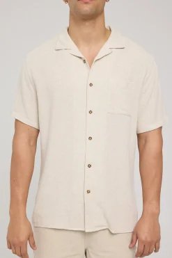 Truth Resort Collar Shirt Oatmeal