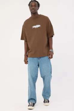 Try Again Big Lounger Jean Dirty Rage Blue