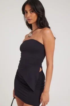 Tube Mini Skirt Black