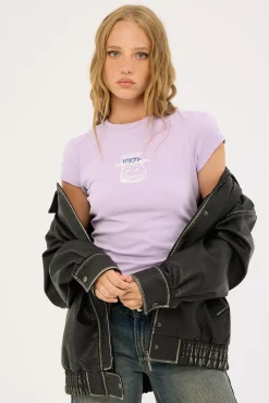 Tuner Baby Tee Lilac