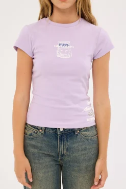 Tuner Baby Tee Lilac