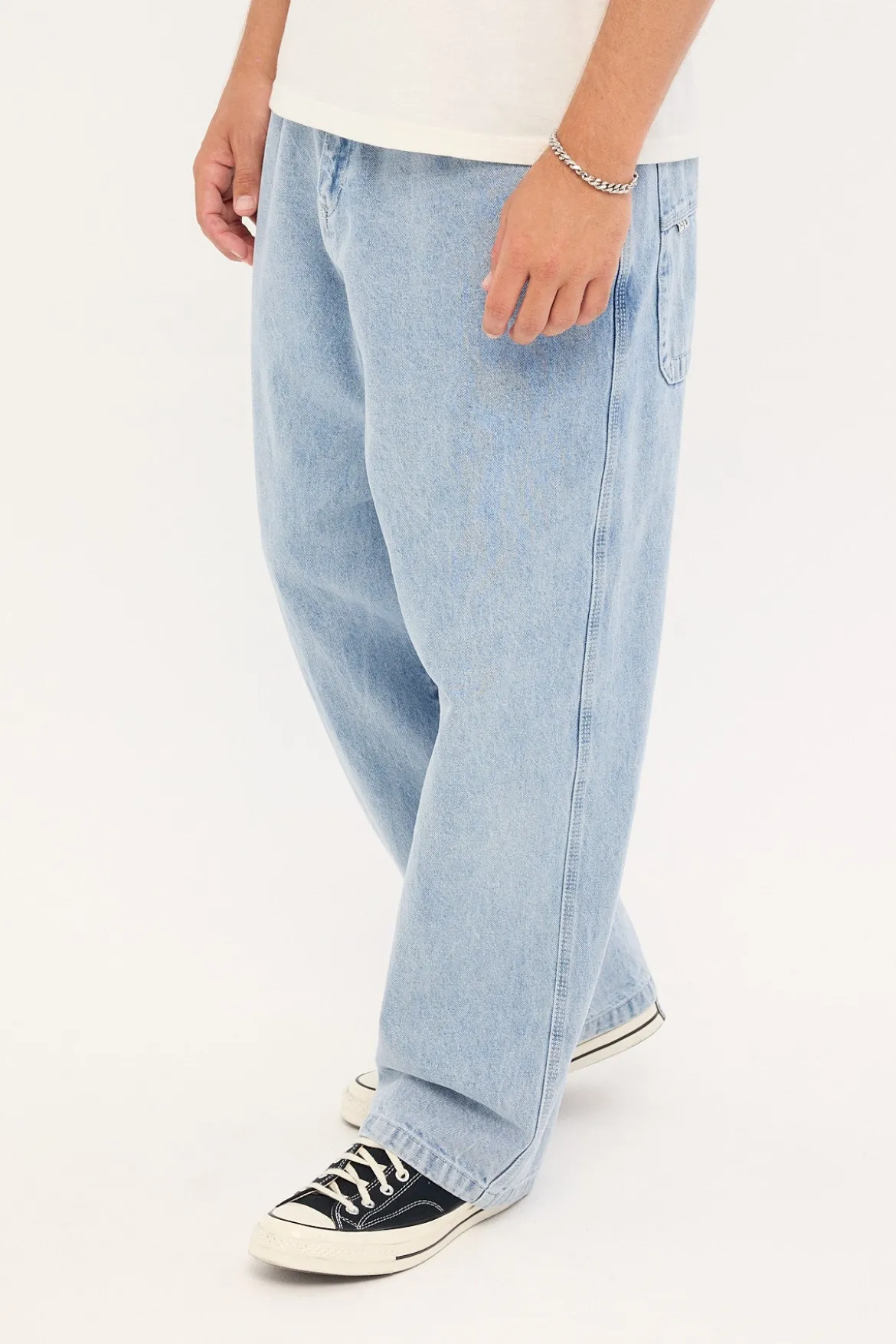 Turbo Baggy Jean True Blue