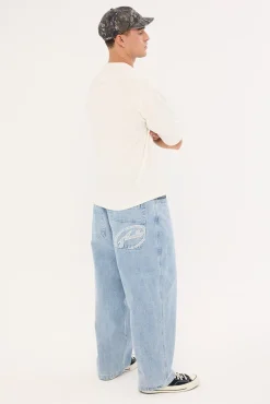 Turbo Baggy Jean True Blue