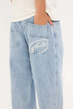 Turbo Baggy Jean True Blue