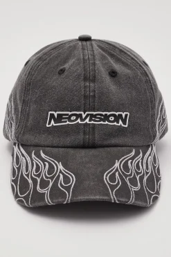 Twin Turbo Dad Cap Washed Black