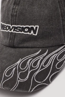 Twin Turbo Dad Cap Washed Black