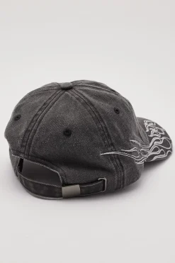 Twin Turbo Dad Cap Washed Black
