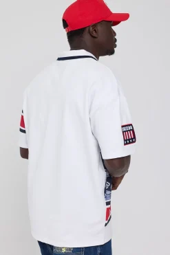 Tyson Oversized Polo White