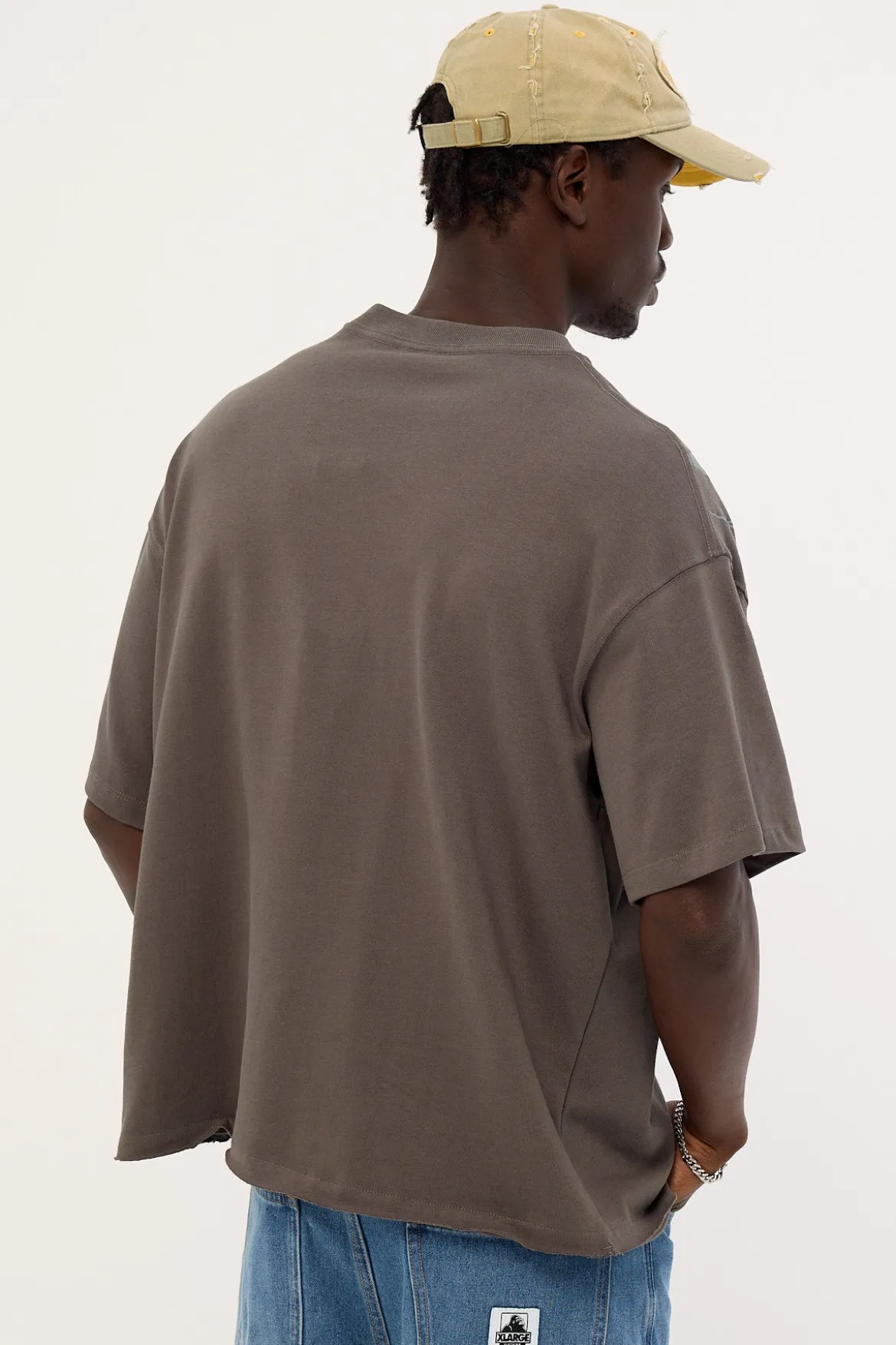 Unchainedbox Box Crop Tee Worn Black