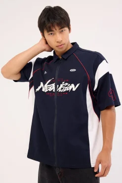 Underpass Oversize Shirt Navy