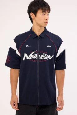 Underpass Oversize Shirt Navy