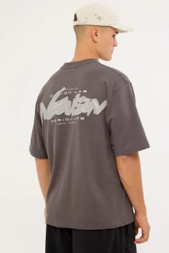 Underpass Street Super Heavy Tee Dark Grey