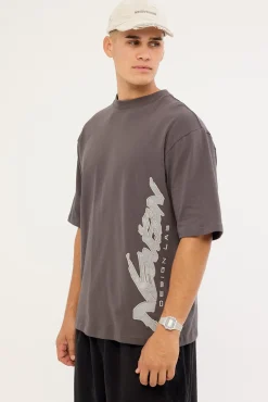 Underpass Street Super Heavy Tee Dark Grey