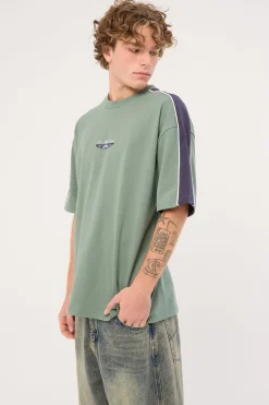 Uprising Panelled Heavy Tee Slate