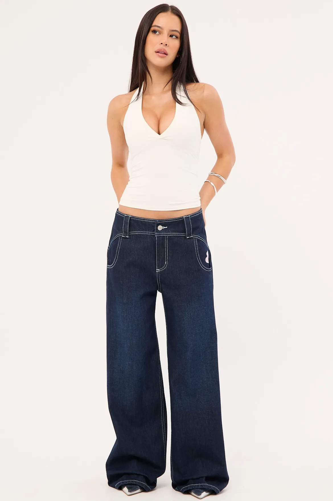 Urban Instinct Low Baggy Jean Raw Indigo