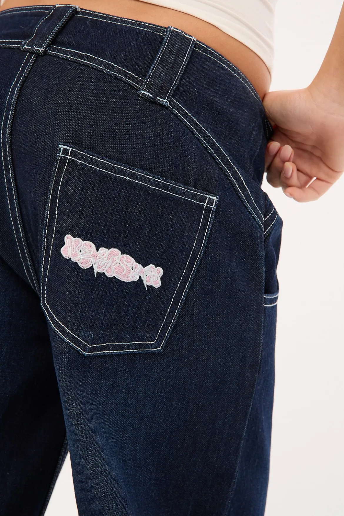 Urban Instinct Low Baggy Jean Raw Indigo