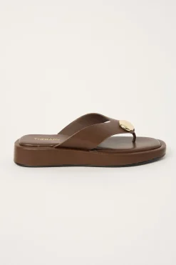 Val Sandal Chocolate Smooth