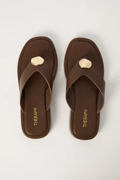 Val Sandal Chocolate Smooth