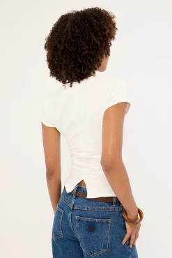 Valery Fitted T-Shirt White