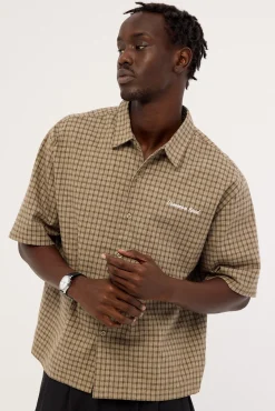 Valor Standard Boxy Cropped Shirt Sage