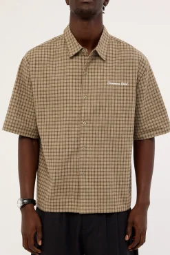 Valor Standard Boxy Cropped Shirt Sage