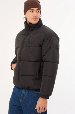 Vancouver Recycled Puffer Jacket Jet Black