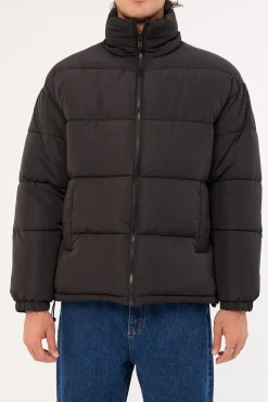 Vancouver Recycled Puffer Jacket Jet Black