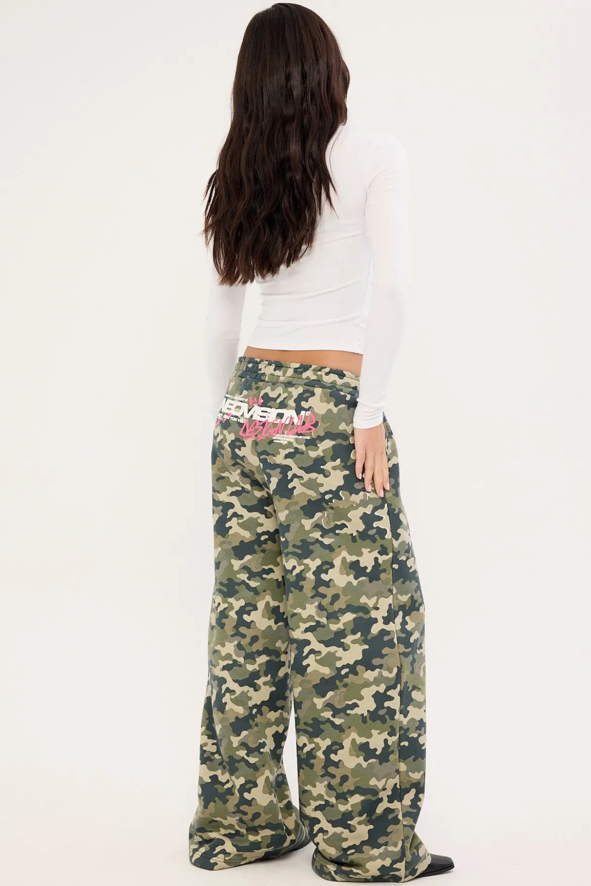 Vanish Camo Straight Leg Trackpant Camo