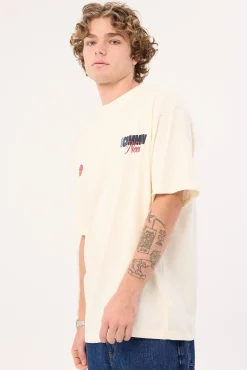 Vector Brushed Boxy Tee Ecru