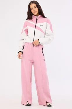 Vector Track Top Dusty Rose/Barley Grey
