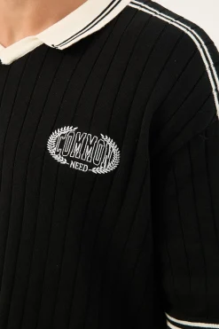Veloce Knit Soccer Jersey Black